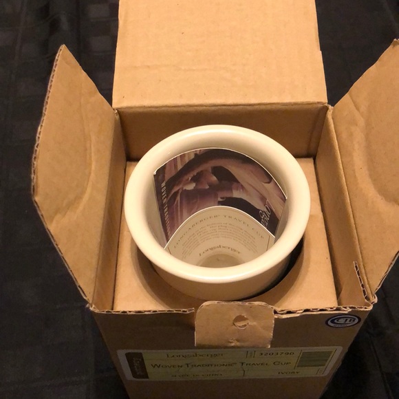 ⭐️LONGABERGER TRAVEL CUP⭐️ - Picture 9 of 12